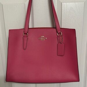 Coach Pink Tatum Carryall Tote